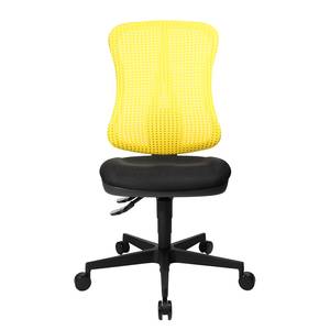 Bürodrehstuhl Head Point Gelb / Schwarz - Ohne Kopfstütze - Ohne Armlehnen