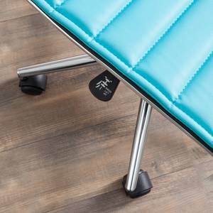 Chaise de bureau Marilyn Imitation cuir - Aqua