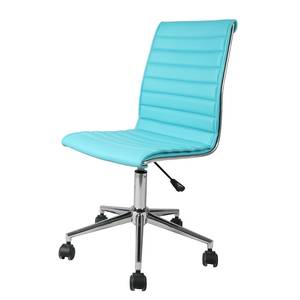 Chaise de bureau Marilyn Imitation cuir - Aqua