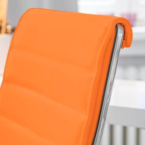 Bürodrehstuhl Marilyn Kunstleder - Orange
