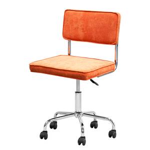 Chaise de bureau pivotante Marlon Orange