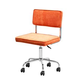 Chaise de bureau pivotante Marlon Orange