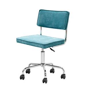 Chaise de bureau pivotante Marlon Turquoise