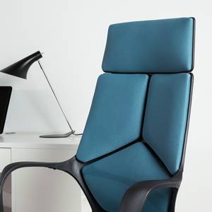 Chaise de bureau Padang I Bleu pétrole