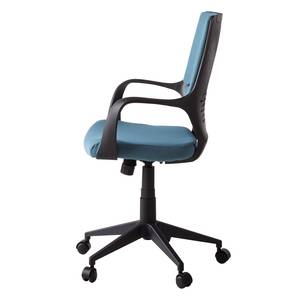 Chaise de bureau Padang II Bleu pétrole