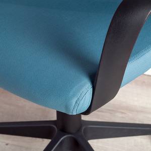 Chaise de bureau Padang II Bleu pétrole