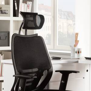 Chaise de bureau Scotty Textile thermoactif noir