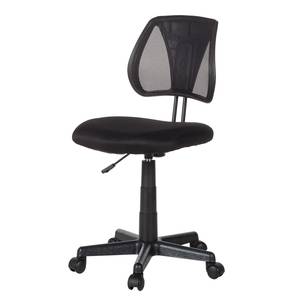 Chaise de bureau pivotante Seda Mesh - Noir