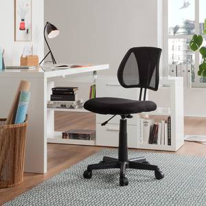 Chaise de bureau pivotante Seda Mesh - Noir