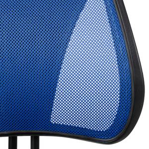 Bureaustoel Seda mesh - Zwart/blauw