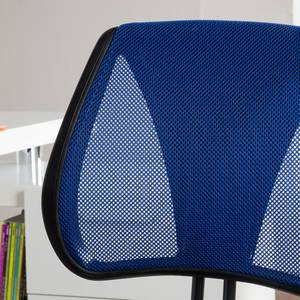 Bureaustoel Seda mesh - Zwart/blauw