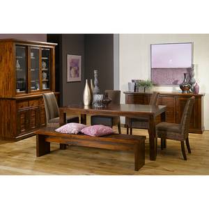 Buffet Pradesh Acacia partiellement massif Marron