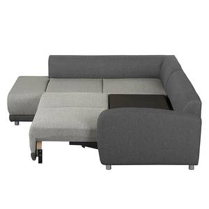 Ecksofa Farfalla Webstoff Webstoff - Longchair davorstehend links