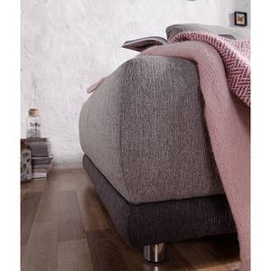 Ecksofa Farfalla Webstoff Longchair davorstehend links