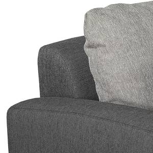 Ecksofa Farfalla Webstoff Webstoff - Longchair davorstehend rechts