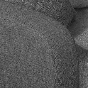 Ecksofa Farfalla Webstoff Webstoff - Longchair davorstehend rechts