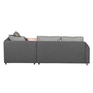 Ecksofa Farfalla Webstoff Webstoff - Longchair davorstehend rechts