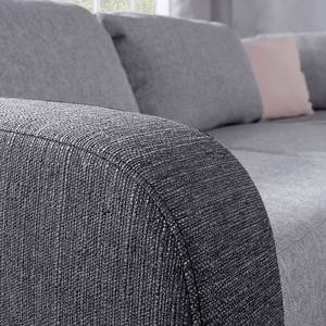 Ecksofa Farfalla Webstoff Longchair davorstehend rechts