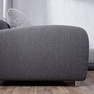 Ecksofa Farfalla Webstoff Webstoff - Longchair davorstehend rechts