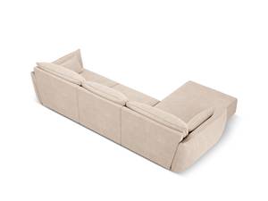 Ecksofa KAELLE 4 Sitzplätze Beige