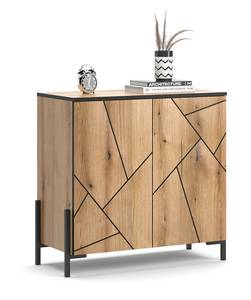 Sideboard Hatto 40524 Braun - Holzwerkstoff - 84 x 80 x 40 cm