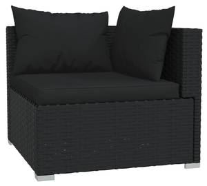 Garten-Lounge-Set (4-teilig) 3013632-14 Schwarz