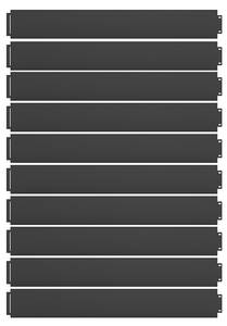 Rasenkante  40179 Grau - Metall - 100 x 14 x 1 cm