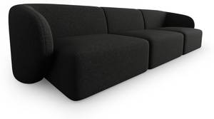 modulares Sofa SHANE 3 Sitzplätze Schwarz