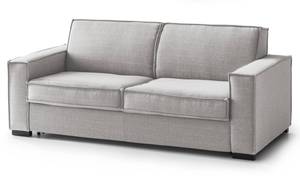 2-Sitzer festes Sofa  Sole Grau - Metall - 95 x 90 x 180 cm