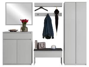 Garderobe-Set Simply II Grau