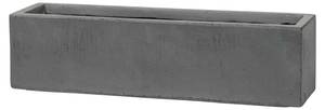 Kasten Liverpool rechteckig Grau - Kunststoff - 16 x 16 x 40 cm
