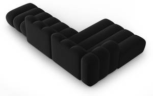 modulares Ecksofa LUPINE 5 Sitzplätze Schwarz