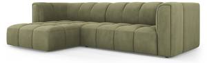 modulares Ecksofa SERENA 3 Sitzplätze Hellgrün