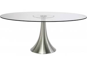 Table Grande Possibilita Argenté - Verre - 180 x 75 x 120 cm