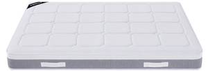 Matelas classique DUCHESSE Blanc - Textile - 140 x 28 x 190 cm