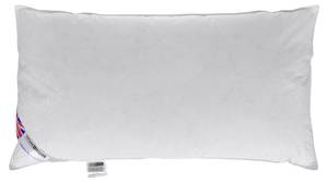 Kopfkissen extra groß Feder Weiß - Textil - 50 x 15 x 90 cm