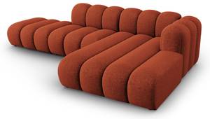 modulares Ecksofa LUPINE 5 Sitzplätze Braun