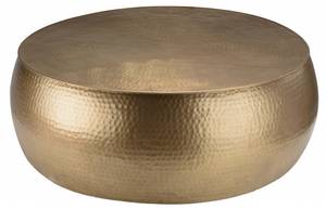 Couchtisch JONAS Gold - Metall - 106 x 35 x 106 cm