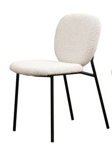Lot de 2 chaises Dalby Beige - Textile - 47 x 80 x 59 cm