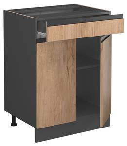 Meuble cuisine R-Line 39717 Anthracite - Imitation chêne truffier de sonoma