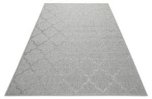 Outdoorteppich Gleamy Grau - Silber / Grau - Silbergrau - 80 x 150 cm