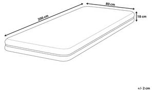 Matelas JOLLY Largeur : 80 cm