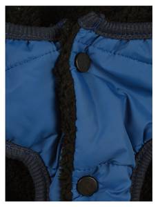 Hundejacke John Schwarz - Blau - Textil - 54 x 3 x 40 cm