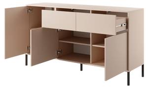 Kommode DAST COD154 3D2D Beige - Holzwerkstoff - Kunststoff - 154 x 82 x 40 cm