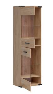 Highboard Lara Beige - Holzwerkstoff - 60 x 197 x 40 cm