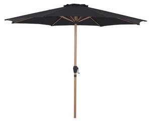 Parasol Félix Noir - En partie en bois massif - 300 x 246 x 300 cm