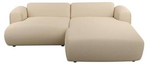 Sofa POGNI Beige - Textil - 160 x 71 x 266 cm