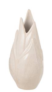 Vase Ibiza Weiß - Keramik - Ton - 10 x 26 x 10 cm