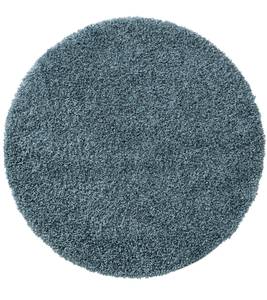 Tapis à poils longs Soho Bleu - Diamètre : 120 cm