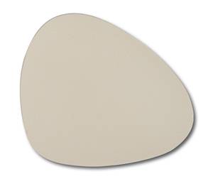 Glasuntersetzer-Set, 6-tlg., Kunstleder Beige